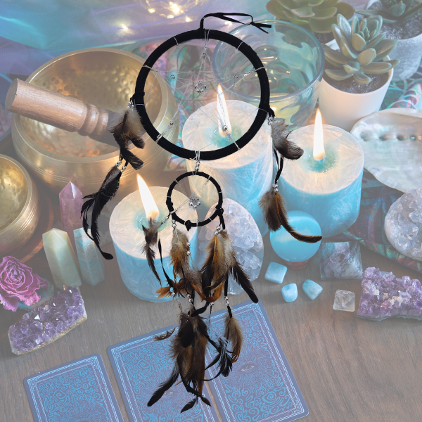 Mystic Guardian β Pentagram Dreamcatcher of Protection & Power πβ¨
