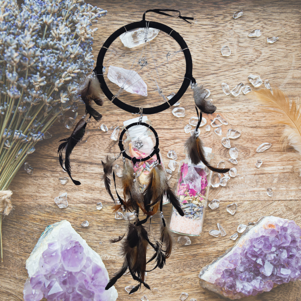Mystic Guardian β Pentagram Dreamcatcher of Protection & Power πβ¨