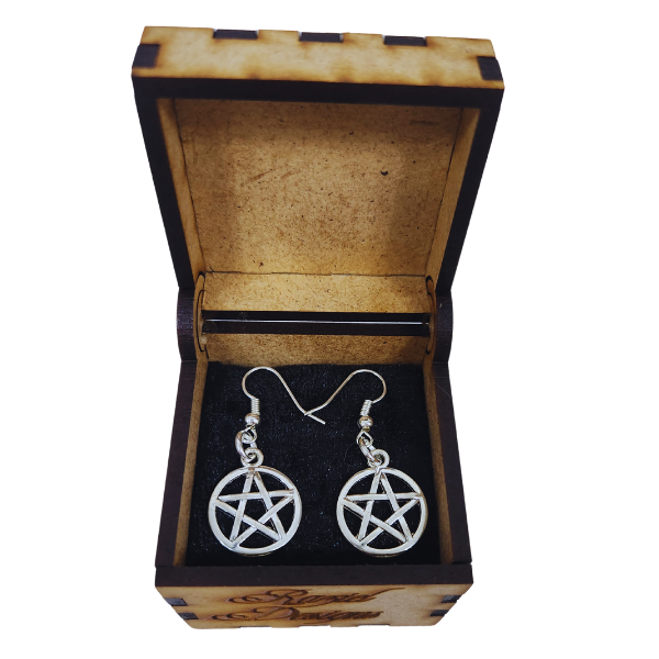 Mystic Pentagram Earrings⭐🔮