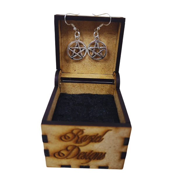 Mystic Pentagram Earrings⭐🔮