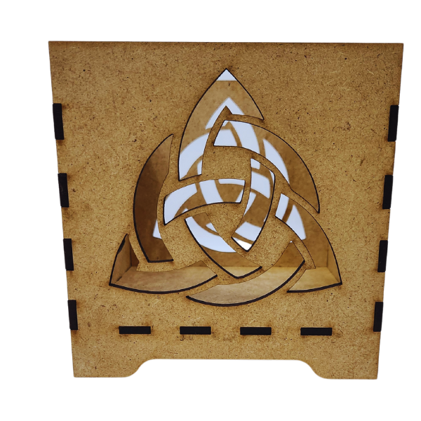 Mystic Triquetra Candle Holder