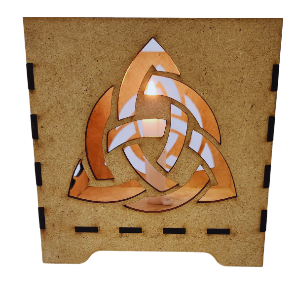 Mystic Triquetra Candle Holder