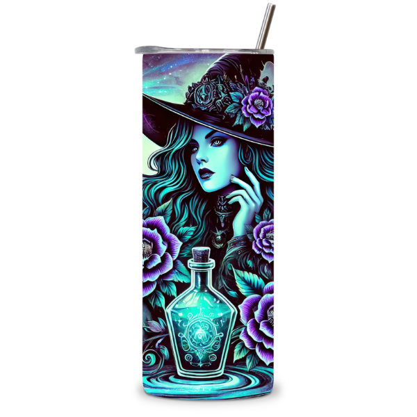 Mystic Witch Tumbler โ Sip with Magical Intent โจ๐ฎ๐