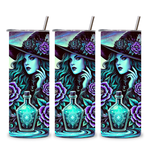 Mystic Witch Tumbler โ Sip with Magical Intent โจ๐ฎ๐