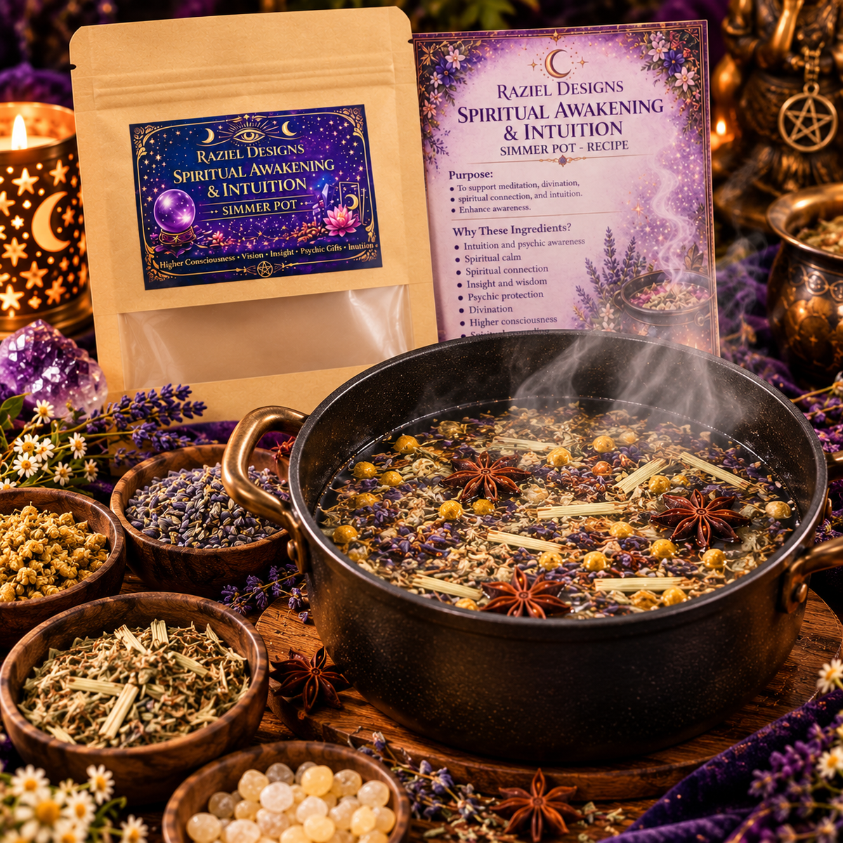 Spiritual Awakening & Intuition Simmer Pot
