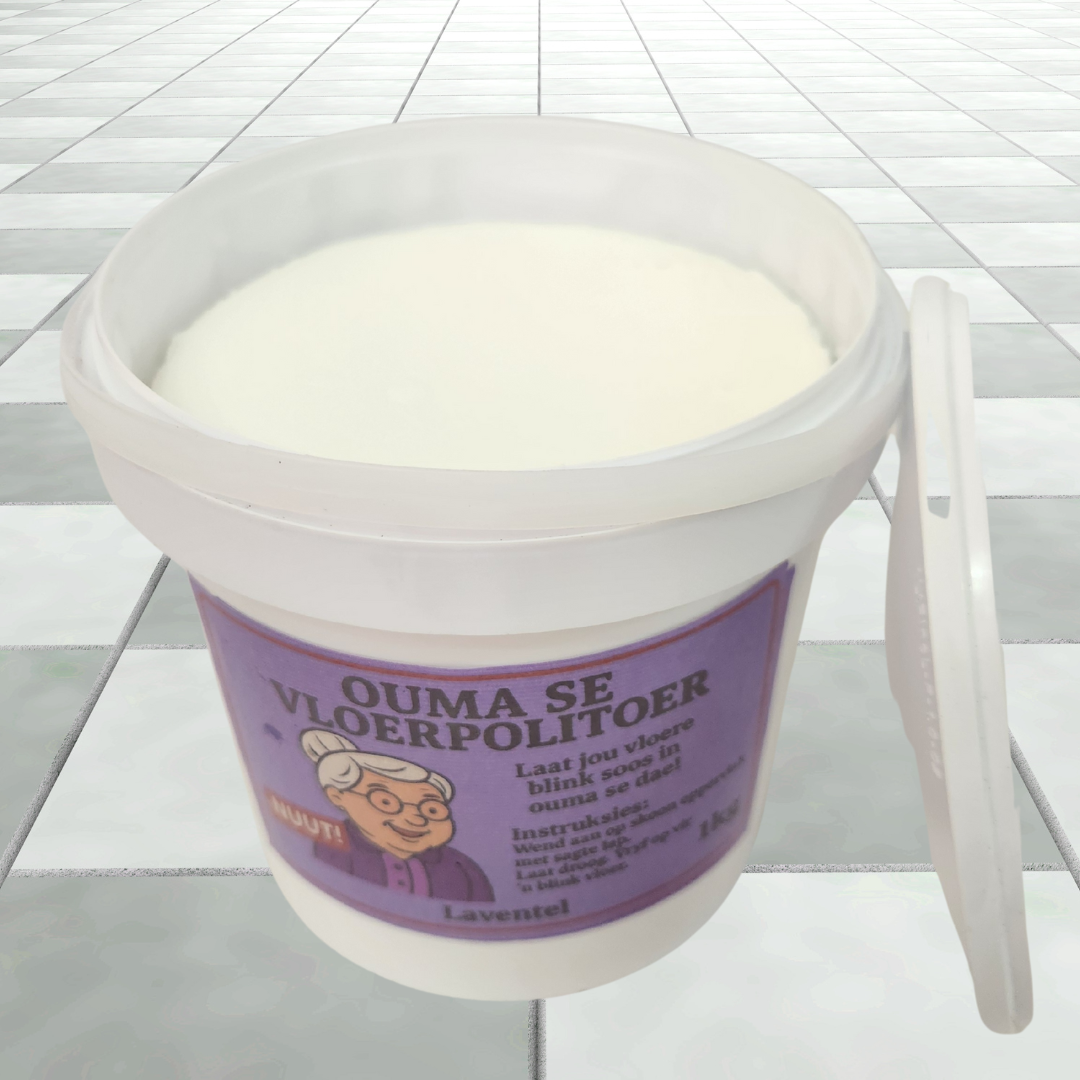 Ouma se Vloerpolitoer - Granny's Floorpolish