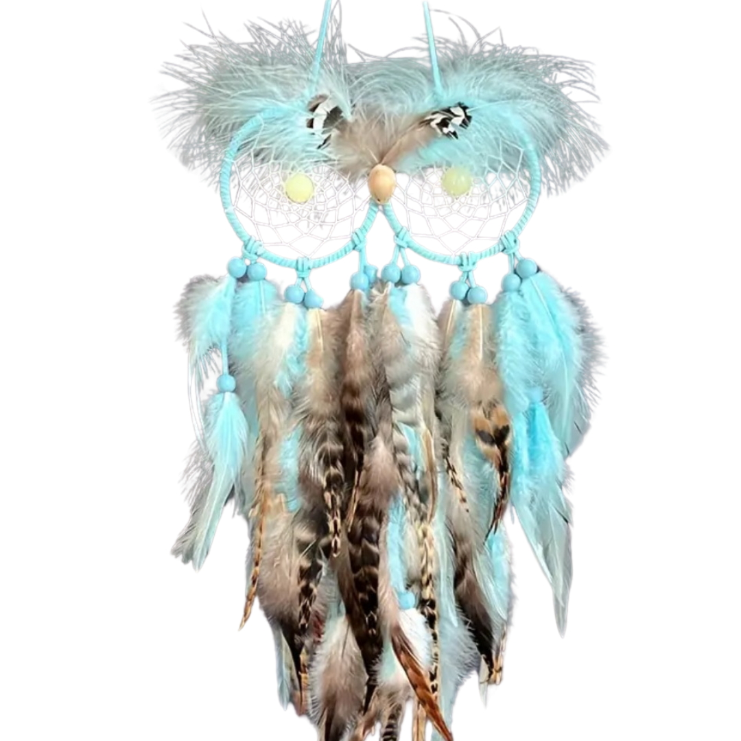 Owl Dreamcatcher – Wisdom, Protection & Peaceful Sleep