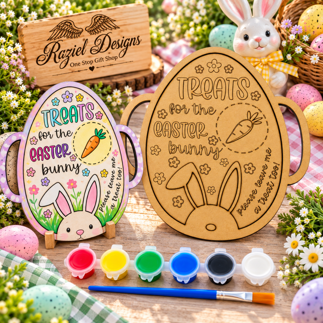 Easter Bunny Treats Board