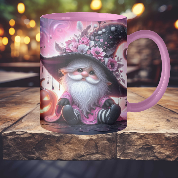 Pink Gnome Coffee Mug