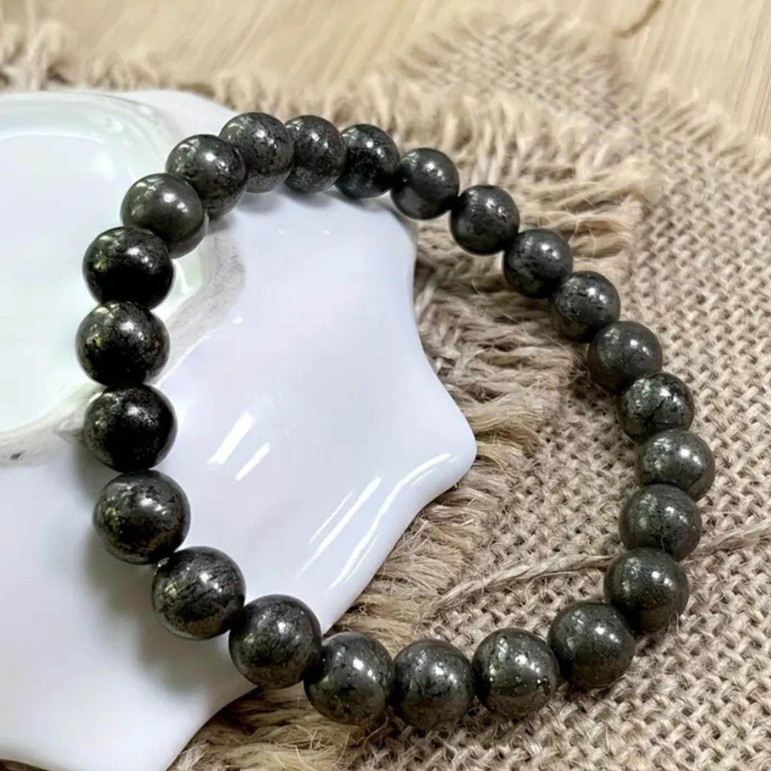 Pyrite Energy Bracelet – Confidence, Abundance & Protection