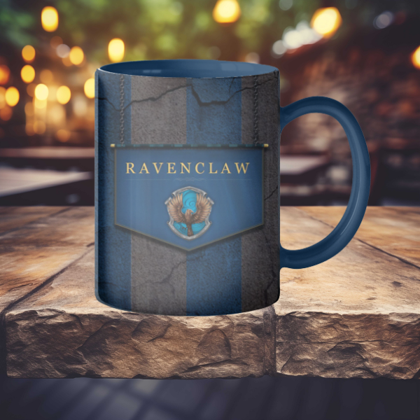 Ravenclaw Themed Dark Blue Mug