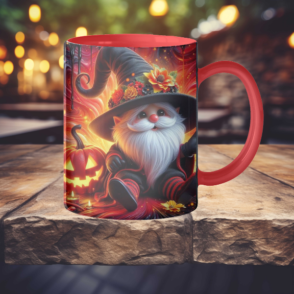 Red Gnome Coffee Mug