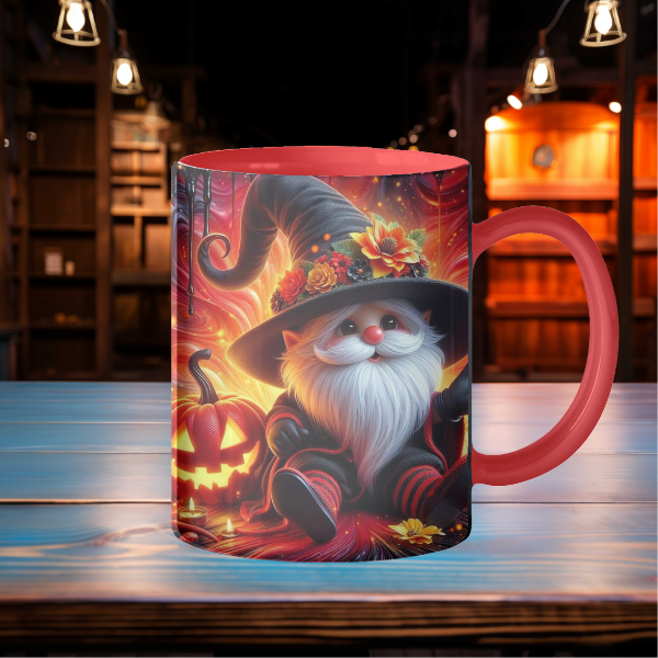 Red Gnome Coffee Mug