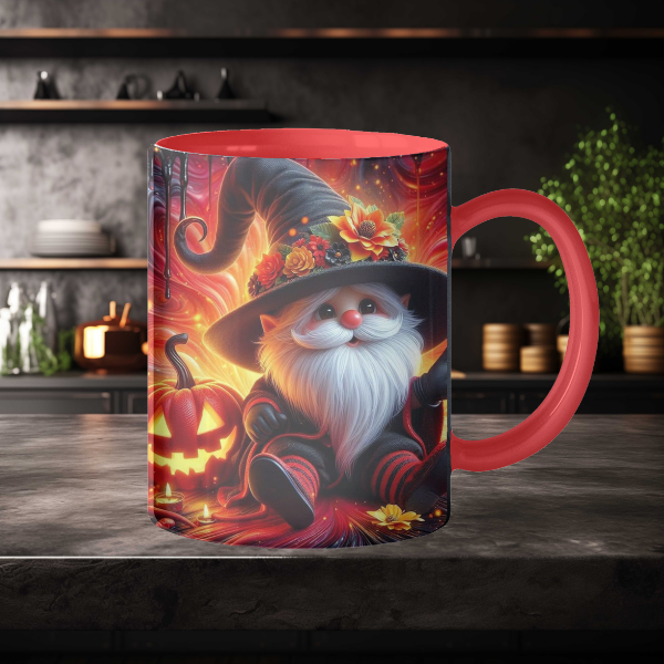 Red Gnome Coffee Mug