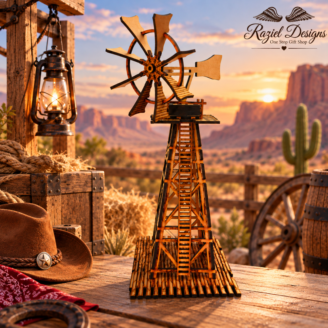 Wild West Windmill DIY Build It Yourself Kit
