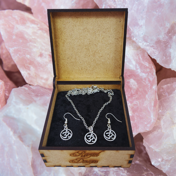 Sacred Serenity Ohm Jewelry Set
