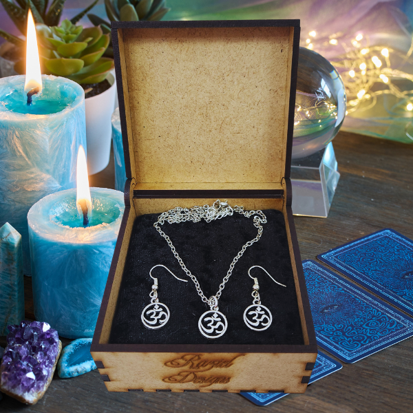 Sacred Serenity Ohm Jewelry Set