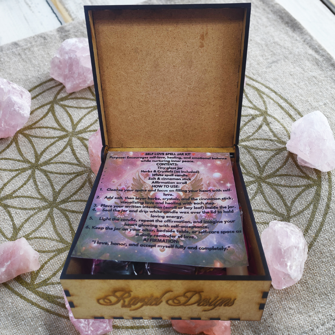 Self-Love Spell Jar Kit