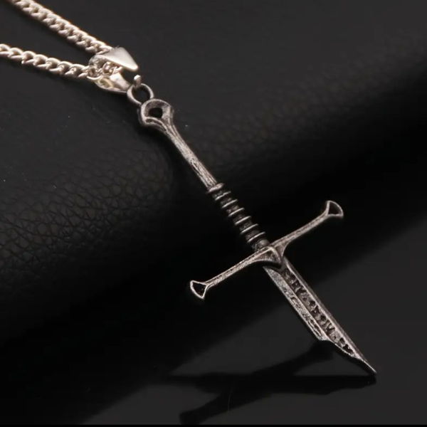 Shards of Narsil – Sword of the Fallen King Pendant Necklace