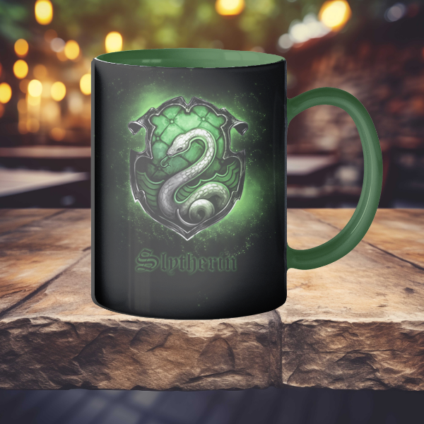 Slytherin Themed Dark Green Mug