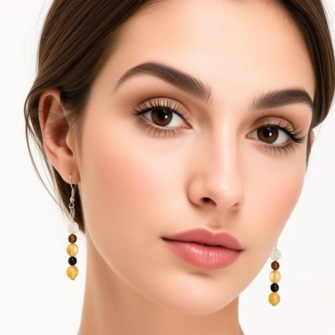 Solar Confidence Dangle Earrings