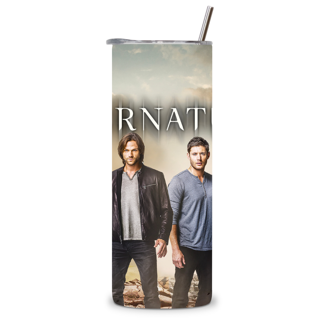 Supernatural Themed Tumbler