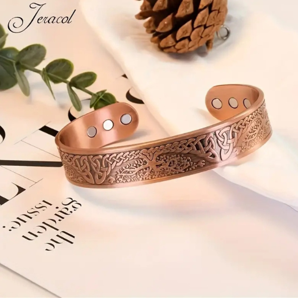Tree Of Life Copper Bangle