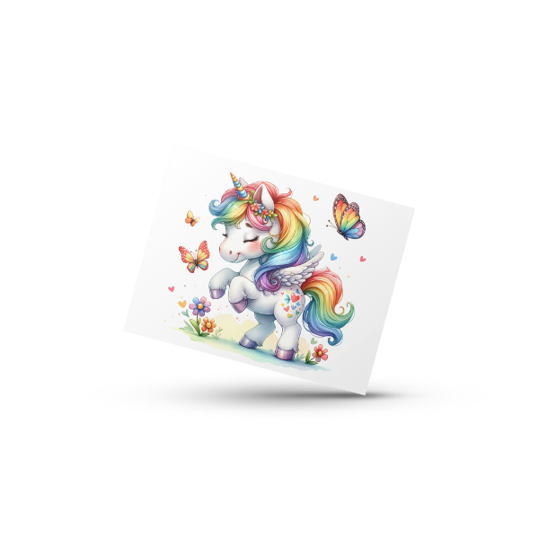 Unicorn Coffee Cup and Coaster Set