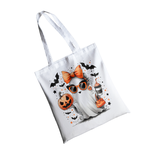 Spooky Ghost Shopping Bag