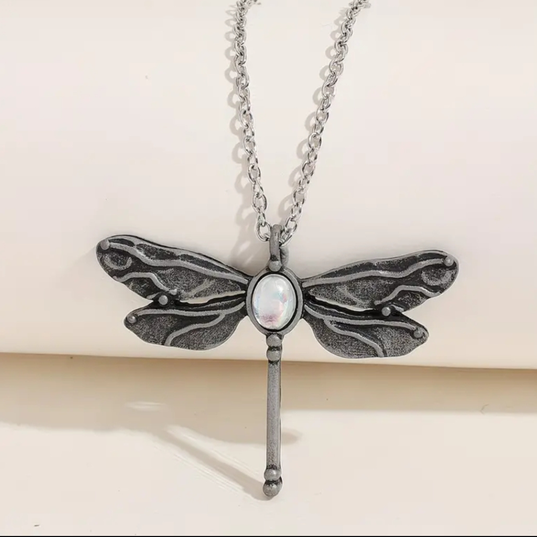 Vintage Dragonfly Necklace