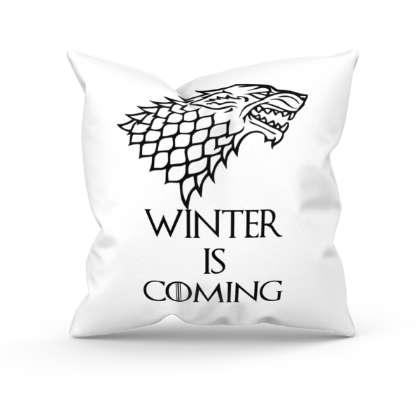 Game Of Thrones Winter Is Coming Throw Pillow