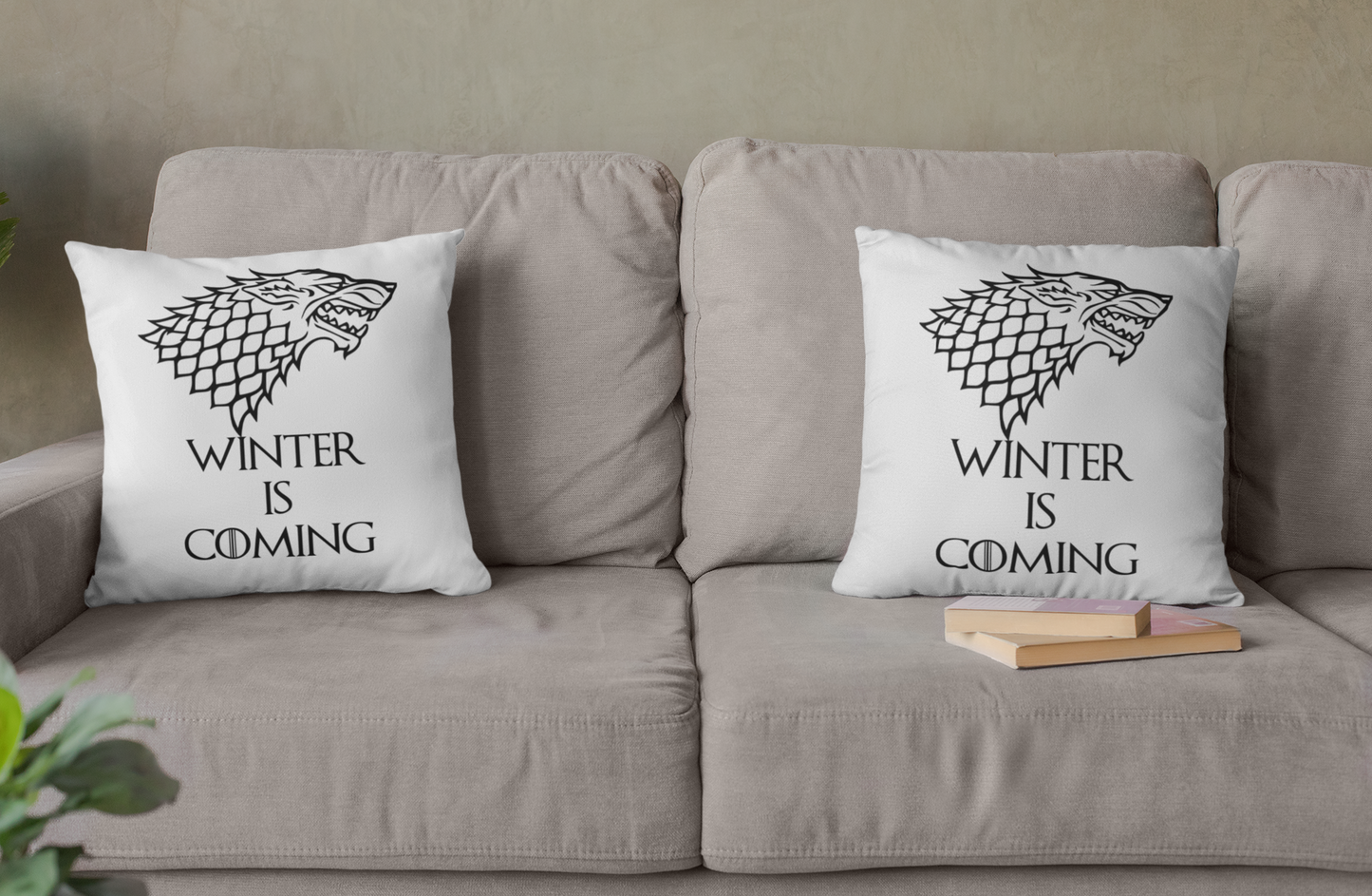 Game Of Thrones Winter Is Coming Throw Pillow