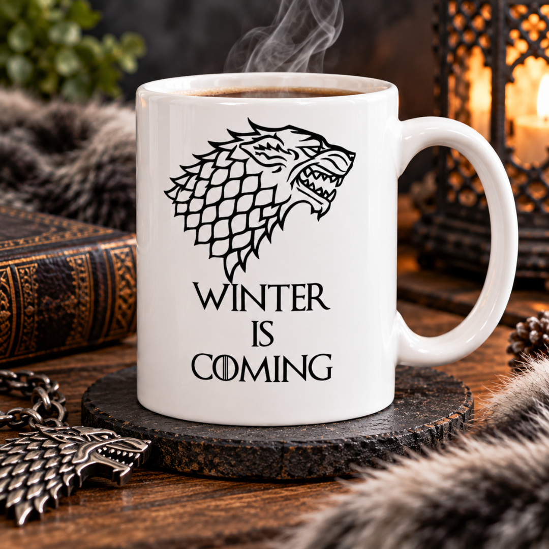 Game of Thrones Winter Is Coming Coffee Cup