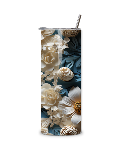 3D Daisies 20 OZ Tumbler