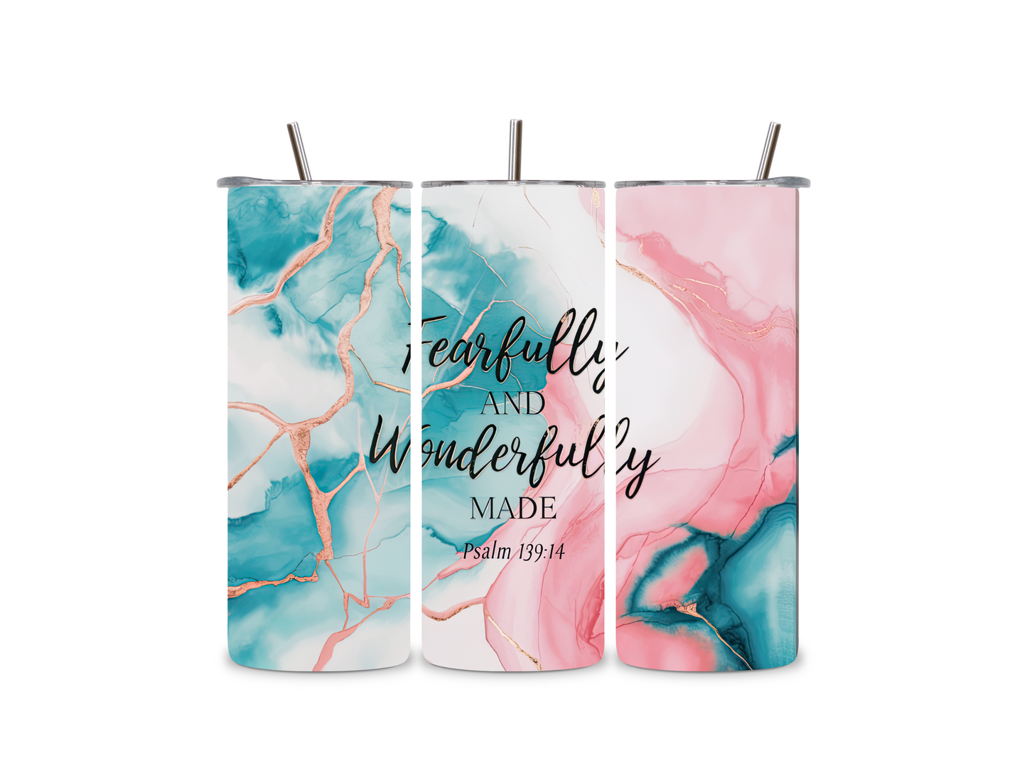 Fearfully And Wonderfully Made 20 oz Tumbler