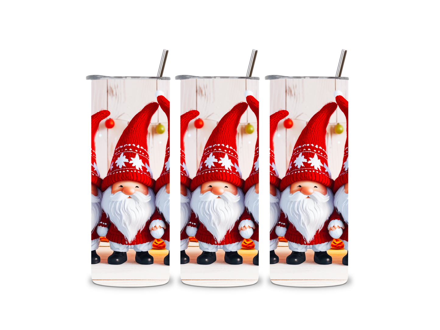 Christmas Gnomes 20 oz Tumbler