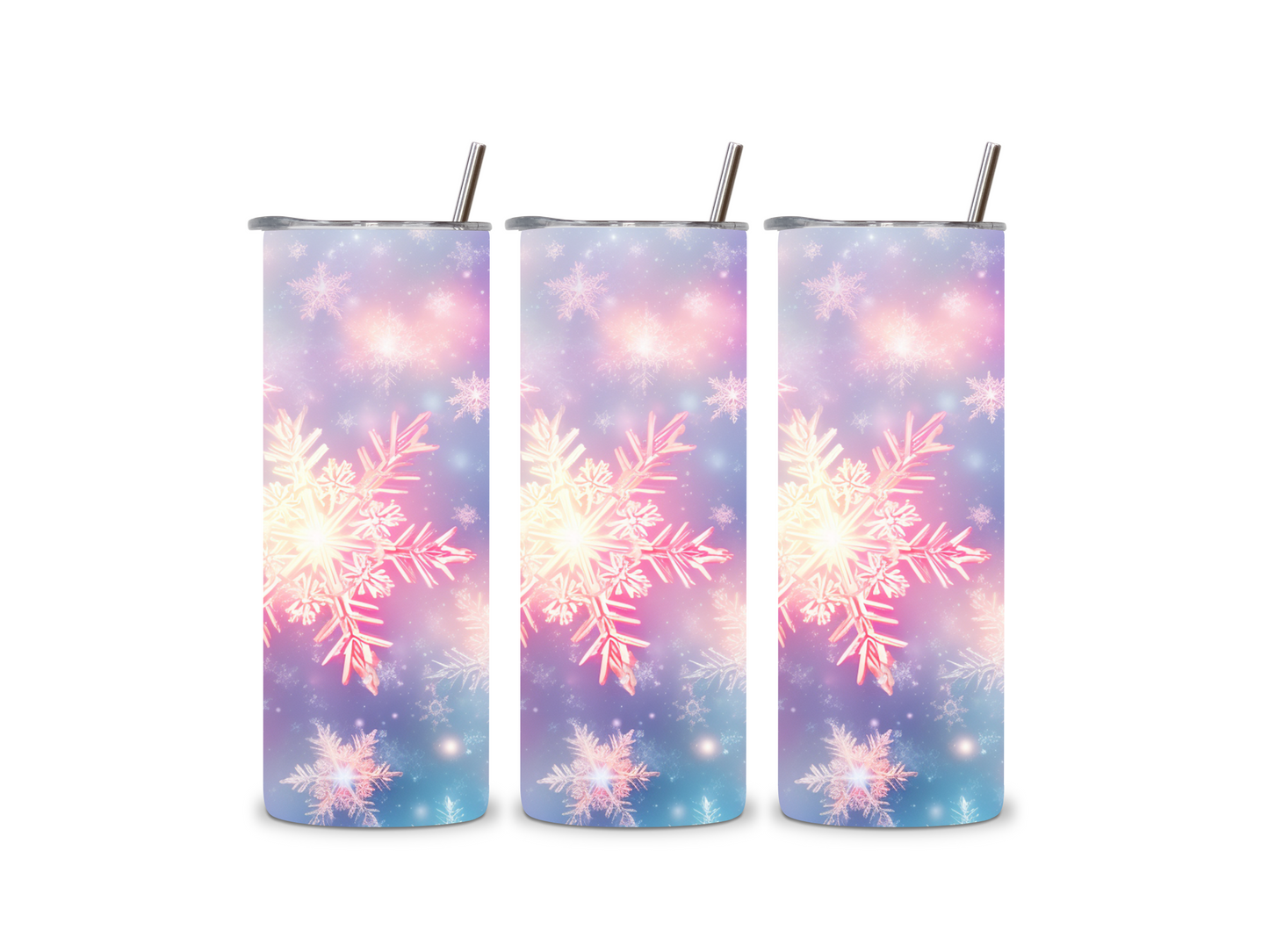 Winter Snowflake 20 oz Tumbler