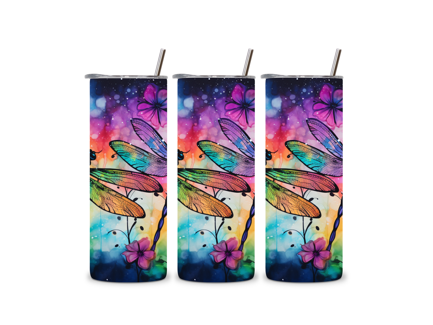 Dragonflies 20 oz Tumbler