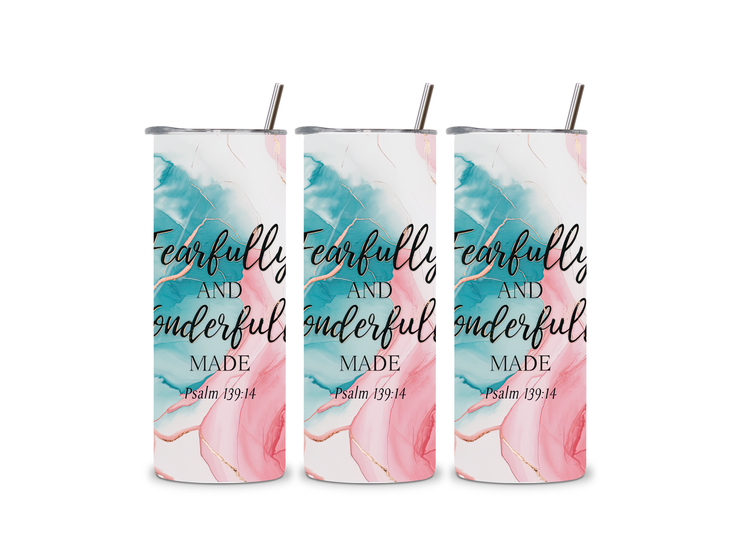 Fearfully And Wonderfully Made 20 oz Tumbler