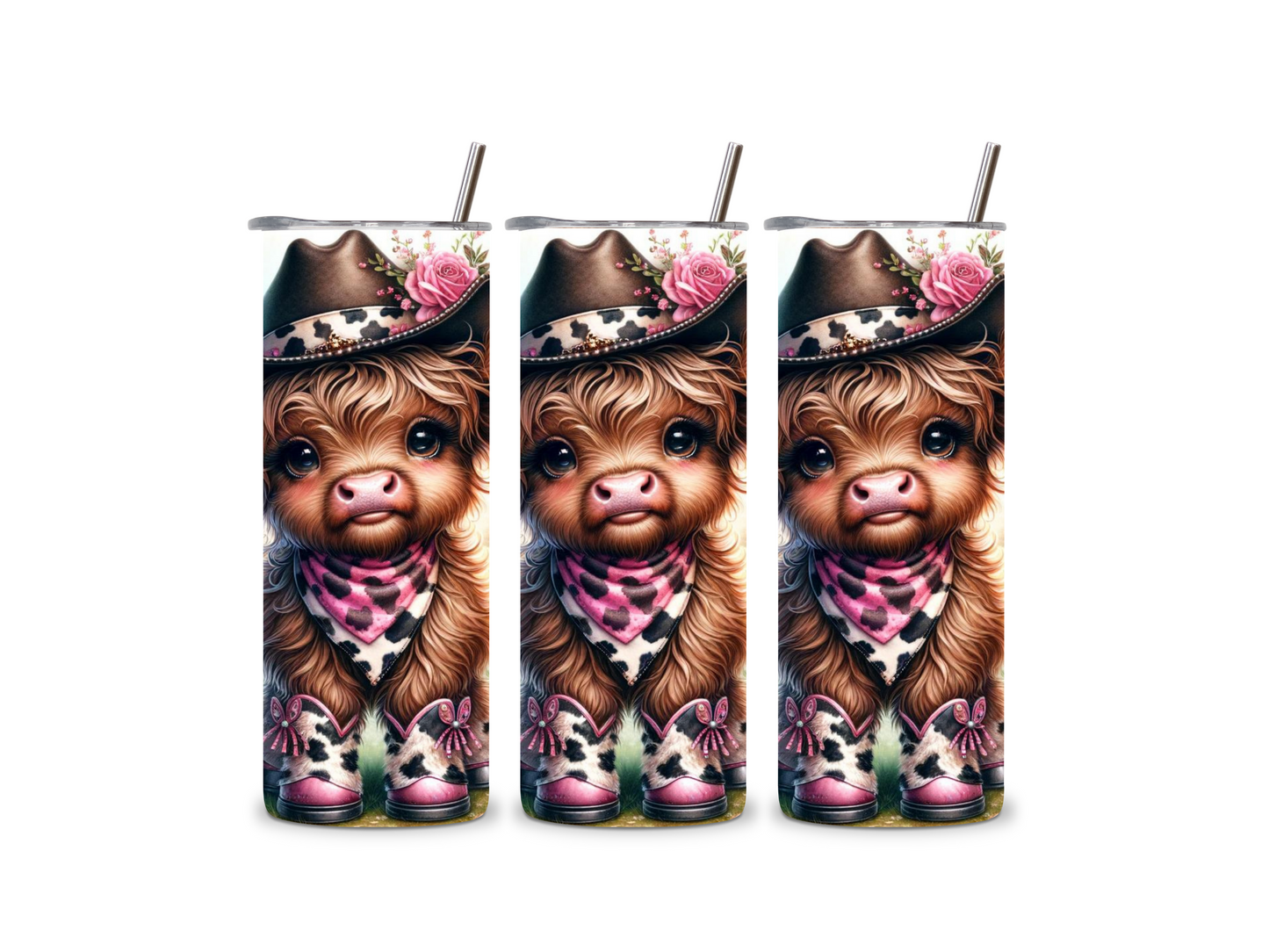 Highland Baby Cow 20 oz Tumbler