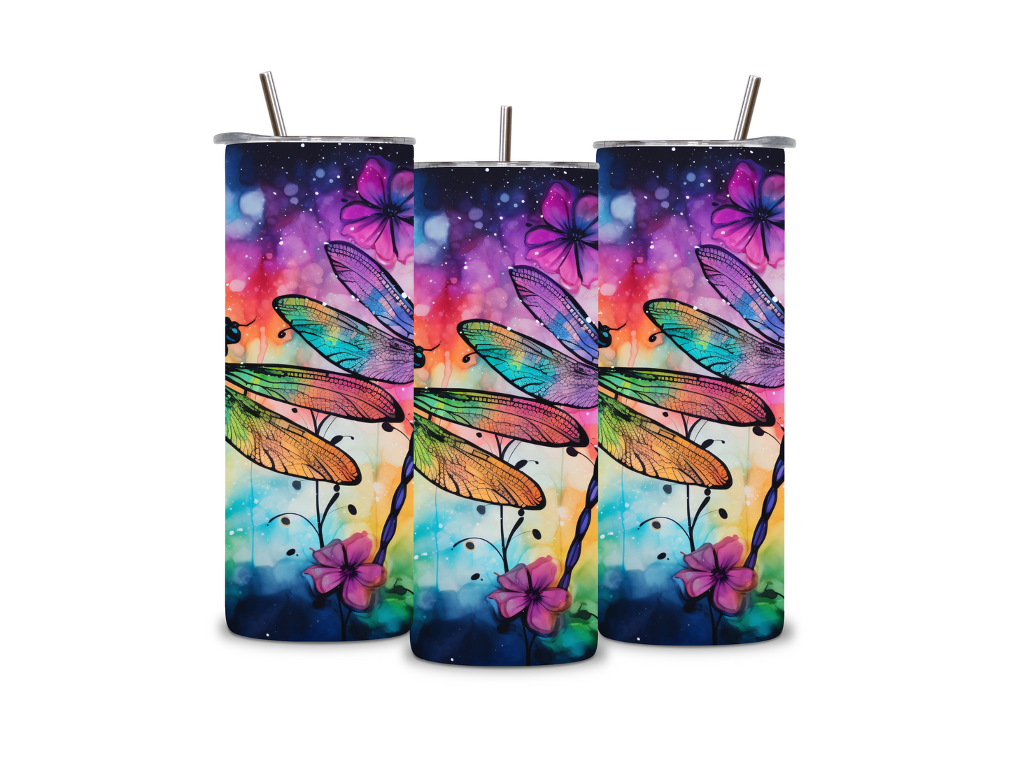 Dragonflies 20 oz Tumbler