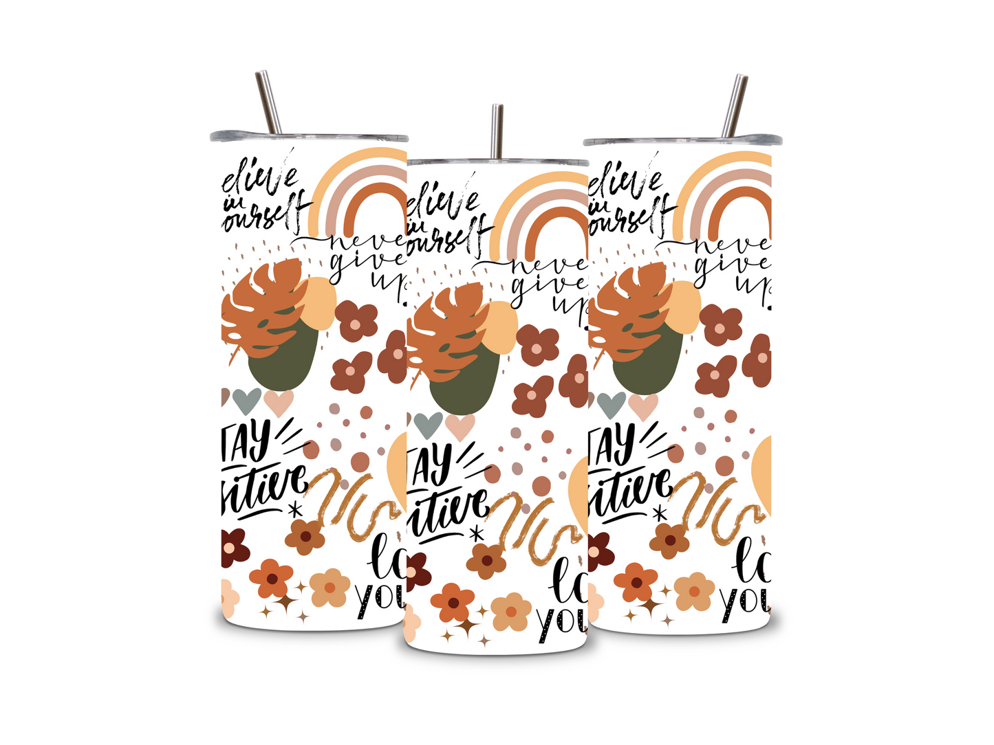 Boho Daily Positive Self Love 20 oz Tumbler