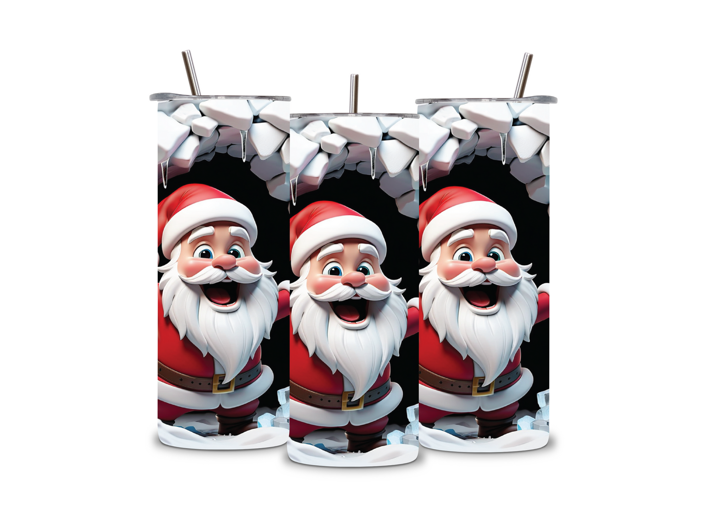 Santa Claus 20 oz Tumbler