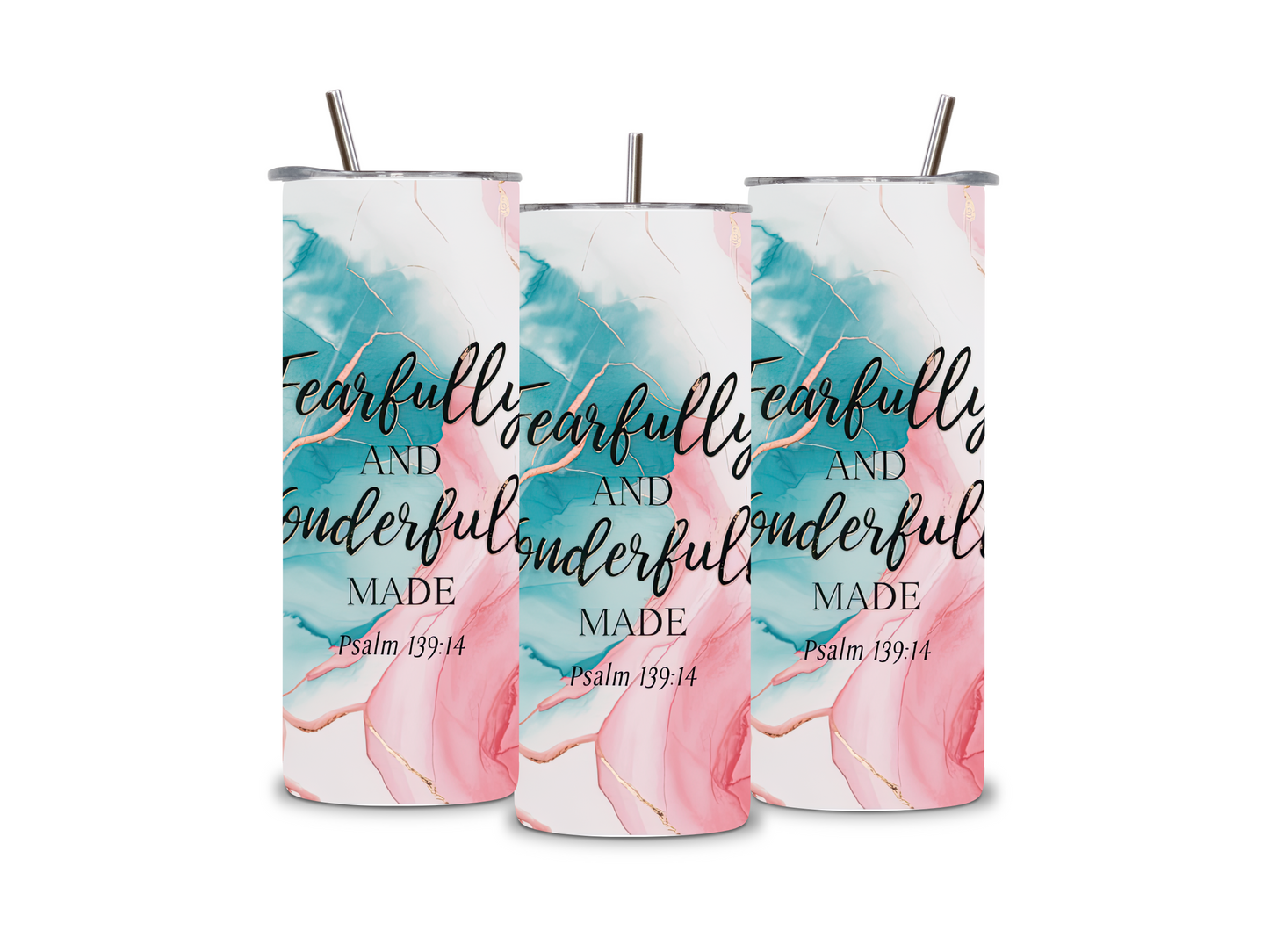 Fearfully And Wonderfully Made 20 oz Tumbler