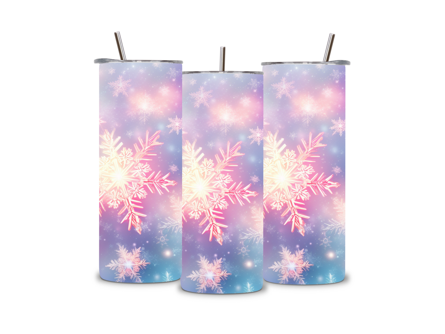 Winter Snowflake 20 oz Tumbler