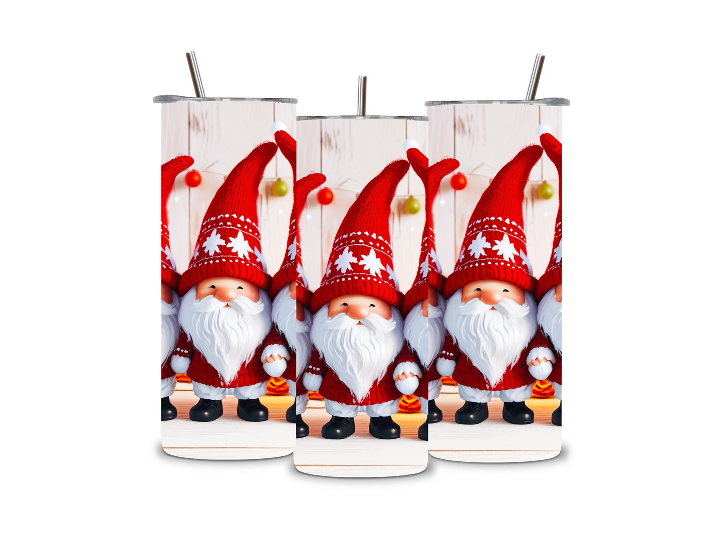 Christmas Gnomes 20 oz Tumbler