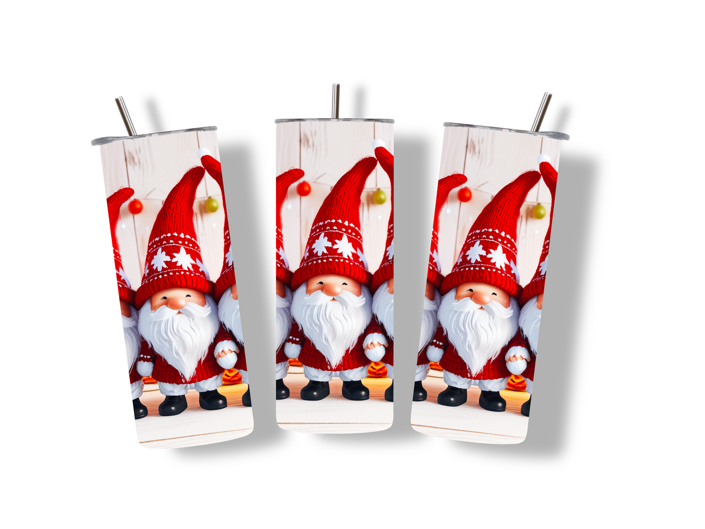 Christmas Gnomes 20 oz Tumbler