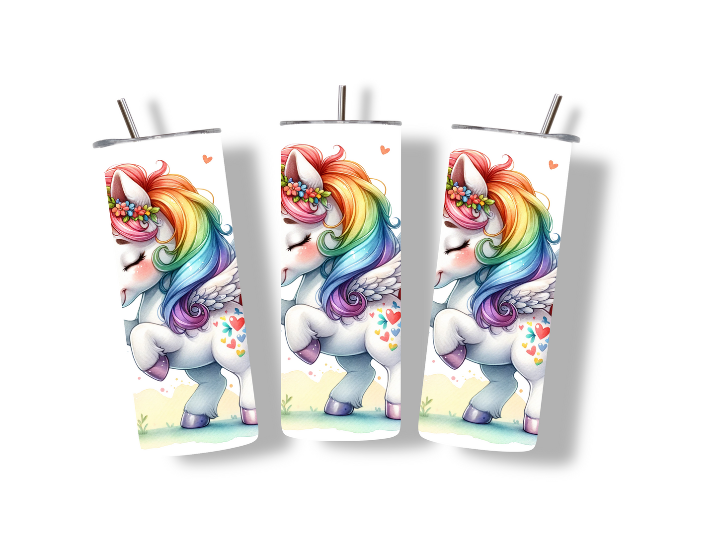 Cute Unicorn 20 oz Tumbler