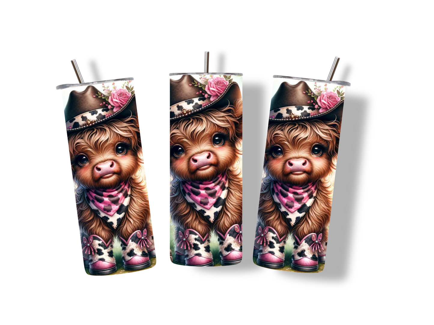 Highland Baby Cow 20 oz Tumbler