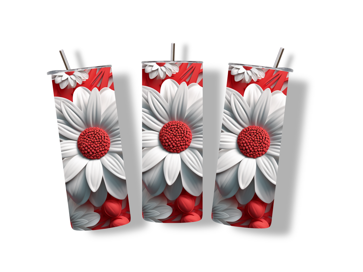 Beautiful Flower 20 oz Tumbler